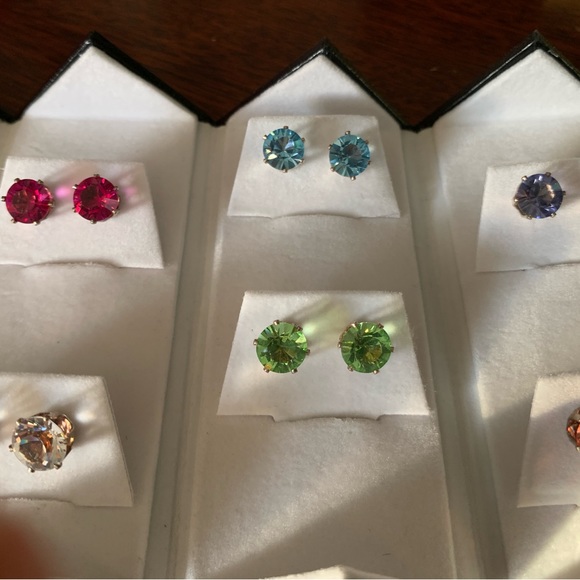 Swarovski Crystal Earring Set - Picture 5 of 12